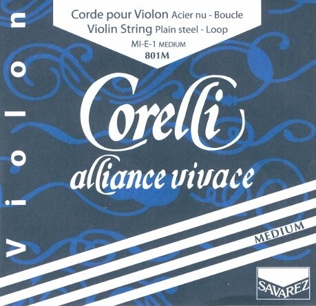 Corelli Alliance Vivace Violin Strings — Montgomery Violins